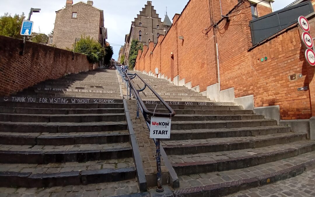 14. Trap naar boven, spiegel naar binnen